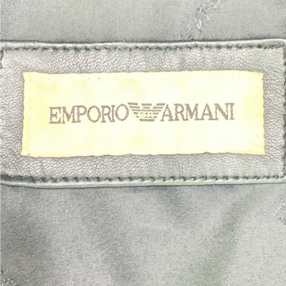 Emporio Armani Leather Jacket - Picture 10 of 11